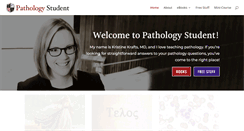 Desktop Screenshot of pathologystudent.com